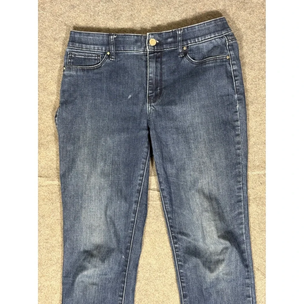 White House Black Market blend flattering indigo